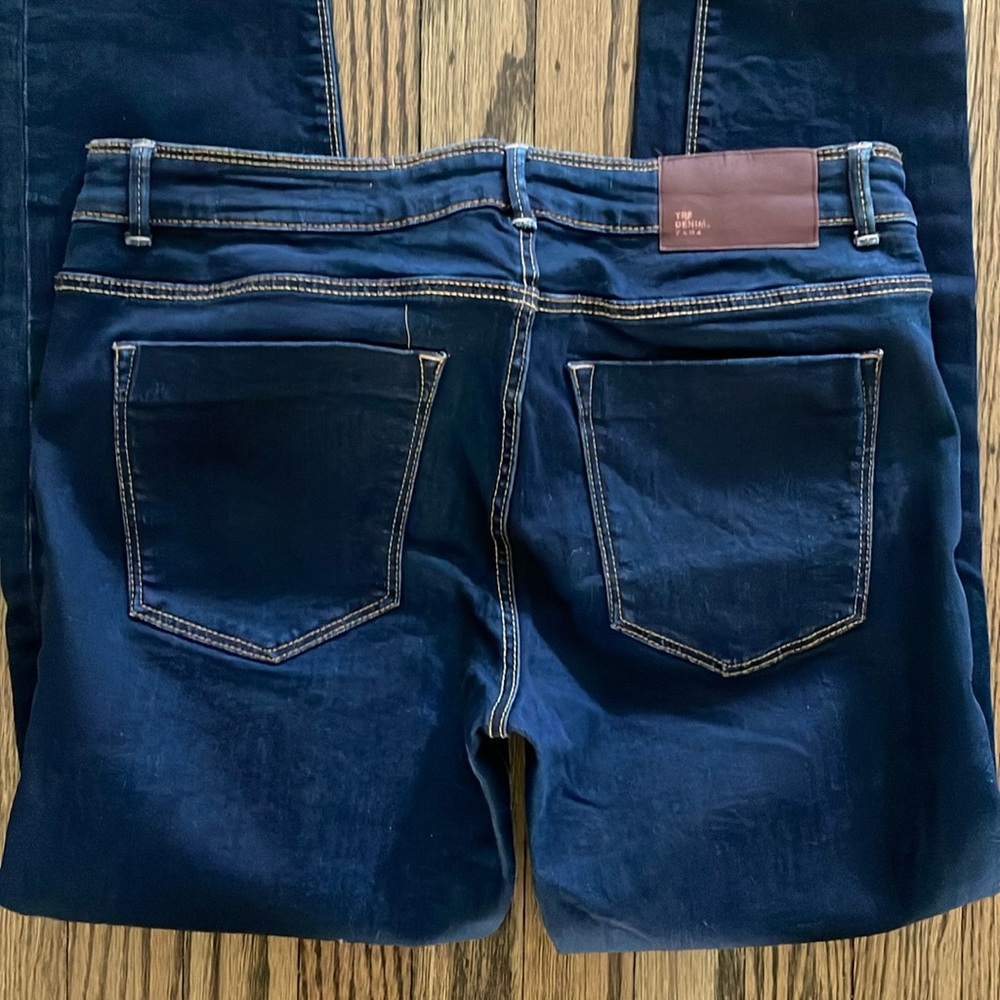 Zara dark wash TRF skinny